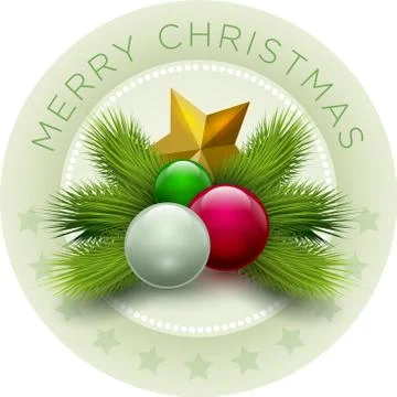 Christmas Card Stock Illustration