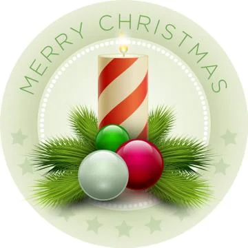 Christmas Card Stock Illustration