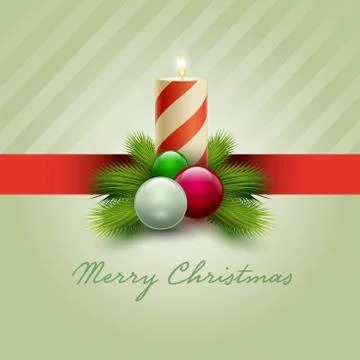 Christmas Card Stock Illustration