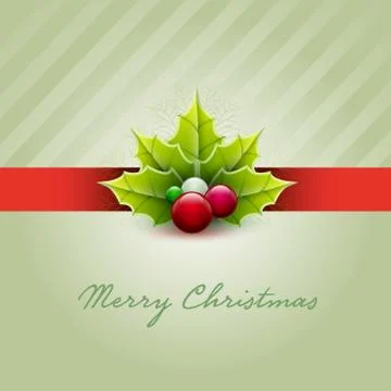 Christmas Card Stock Illustration
