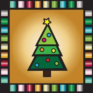 Christmas card Stock Illustration