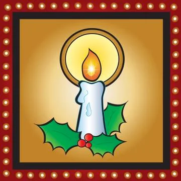 Christmas card Stock Illustration