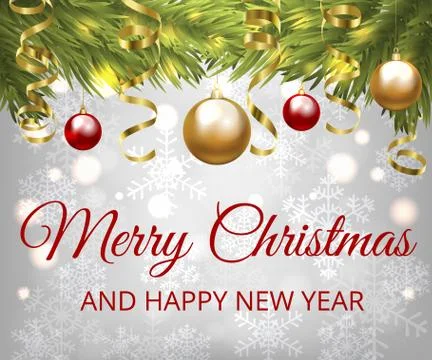 Christmas card Stock Illustration