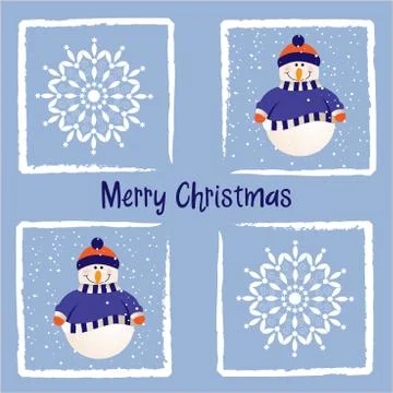 Christmas card Stock Illustration
