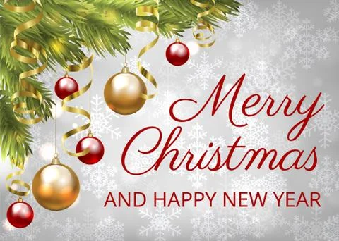 Christmas card Illustrazione stock