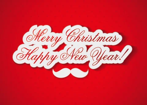 The Christmas card Stock Illustration