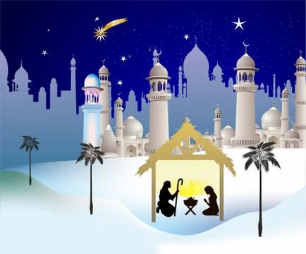 Christmas card Stock Illustration