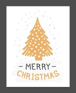 Christmas Card Stock Illustration