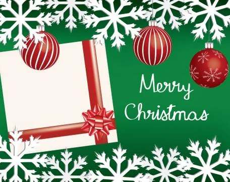 Christmas card Stock Illustration