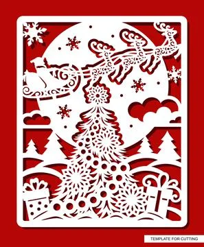 Christmas card Stock Illustration