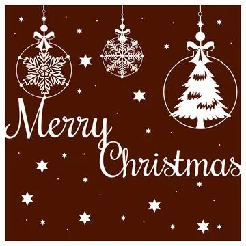 Christmas card Stock Illustration