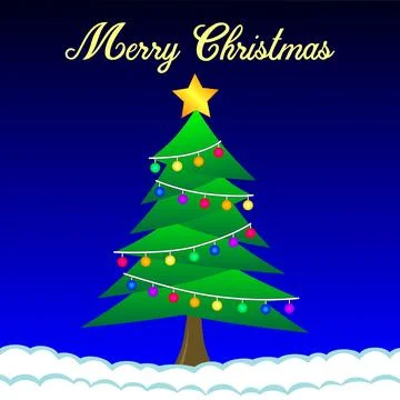 Christmas card Stock Illustration