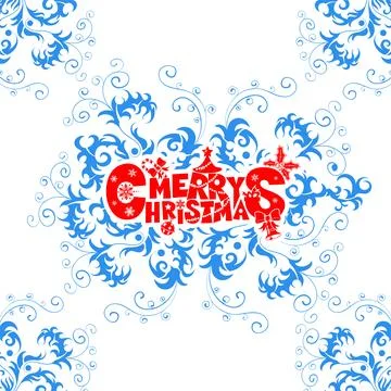 Christmas Card Stock Illustration