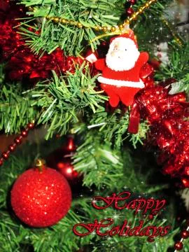 Christmas card Stock Photos