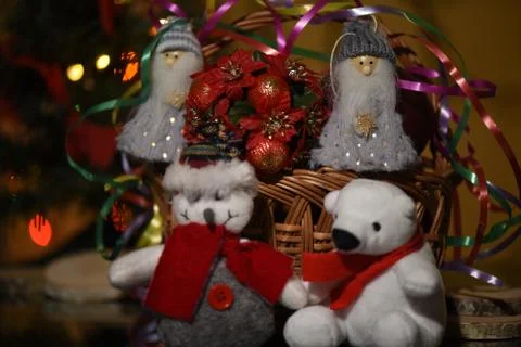 Christmas card. Stock Photos