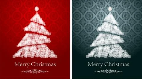 Christmas card. vector Stock Illustration
