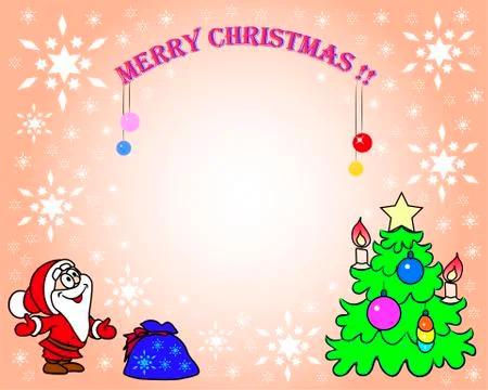 Christmas card.2 Stock Illustration