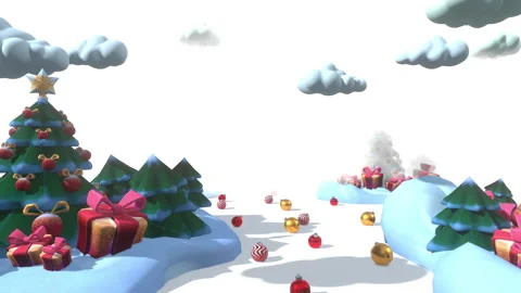 Christmas Cartoon Stock Footage 321232910