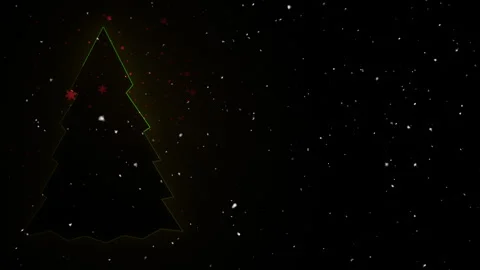 Christmas celebration decoration elements Stock Footage 257190649
