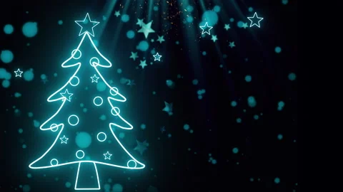 Christmas celebration decoration elements Stock Footage 257199455