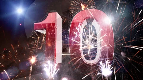 Christmas celebration decoration elements Stock Footage 257200768