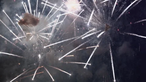 Christmas celebration decoration elements Stock Footage 257200922