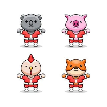 Christmas character Stock Illustration
