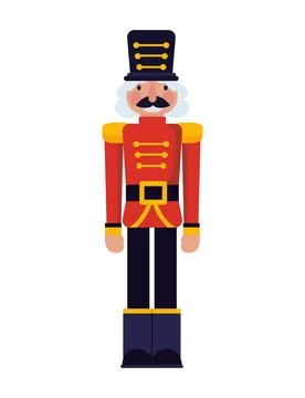 Christmas character nutcracker 스톡 일러스트