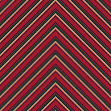 Christmas Chevron Diagonal Stripes seamless pattern background Stock Illustration