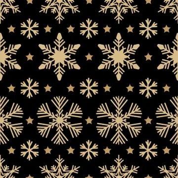 Christmas chic pattern. One of 12 hygge seamless. 스톡 일러스트