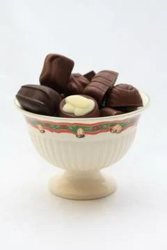 Christmas chocolates Foto stock