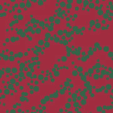 Christmas circle textured seamless pattern design Stock-Illustration