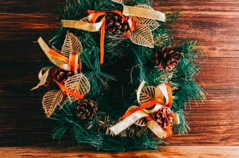 Christmas Circle Tree Stock Photos