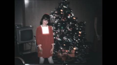 Christmas Clothes 1972 Stock Footage 167232240