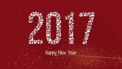 Christmas Collage-2017 Stock Footage 69180032