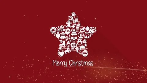 Christmas Collage-Star Stock Footage 69179899
