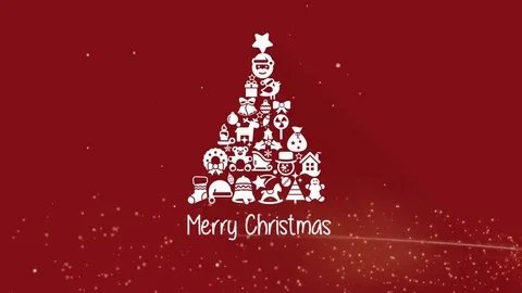 Christmas Collage-Tree Stock Footage 69179842