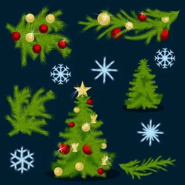 Christmas collection pack 1 Stockillustratie
