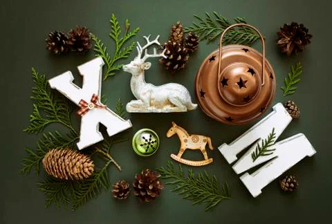 Christmas collection Stock Photos