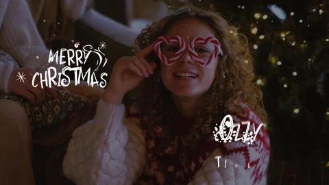 Christmas Comic Titles for After Effects Stock After Effects