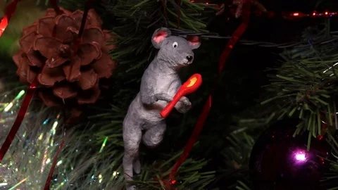 Christmas composition Stock Footage 121843237