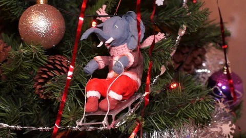 Christmas composition Stock Footage 121843286