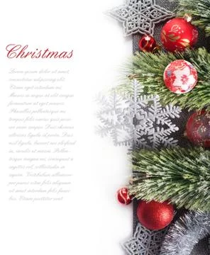Christmas composition Stock Illustration