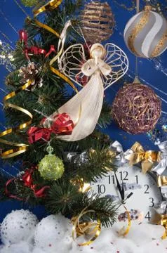 Christmas composition Stock Photos