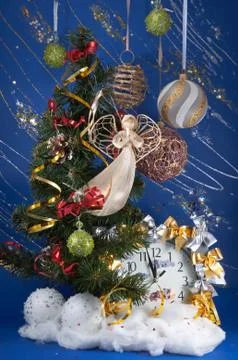 Christmas composition Stock Photos