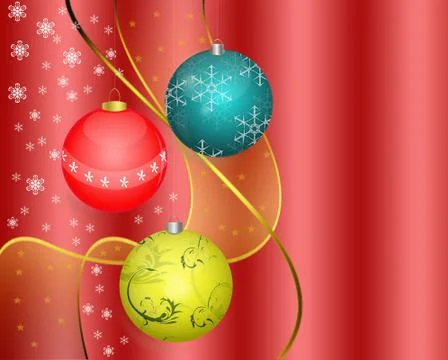 Christmas composition Stock Photos