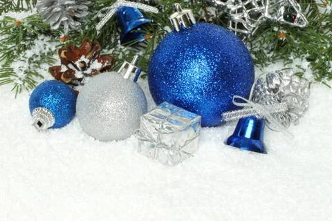 Christmas composition Stock Photos