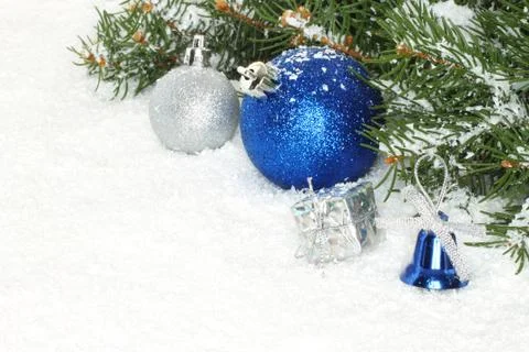 Christmas composition . Stock Photos