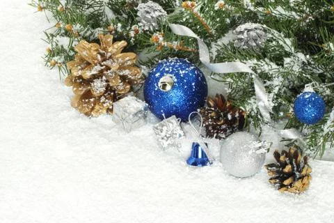 Christmas composition . Stock Photos