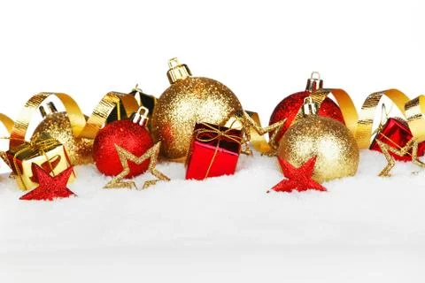 Christmas composition Stock Photos